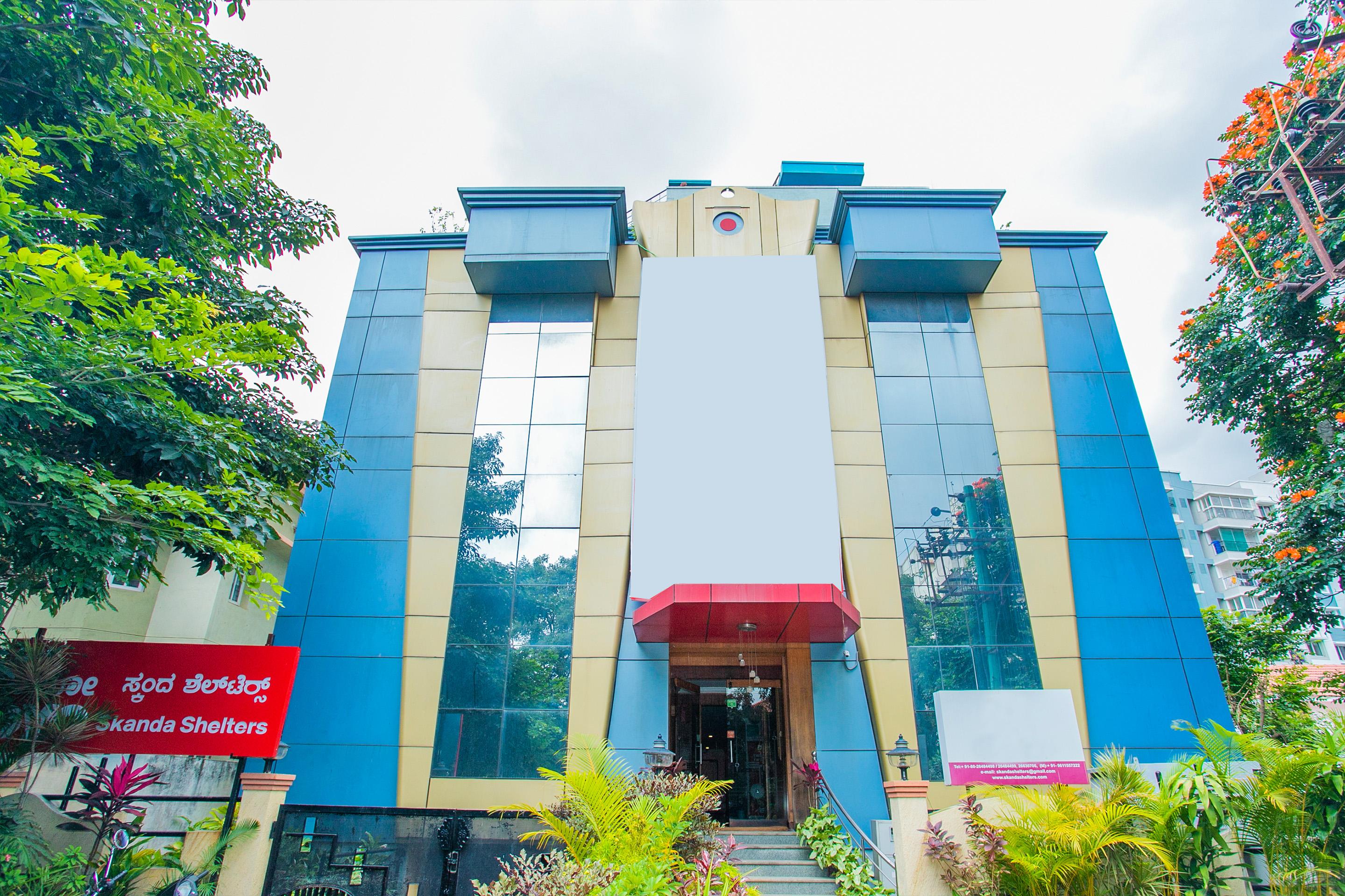 Oyo 331 Hotel Skanda Shelters Bangalore Luaran gambar